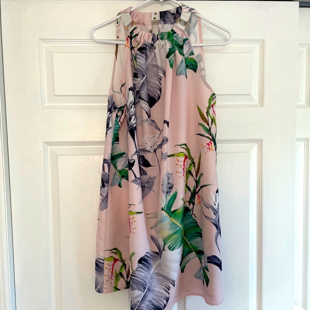Women’s Tropical Print Dress
